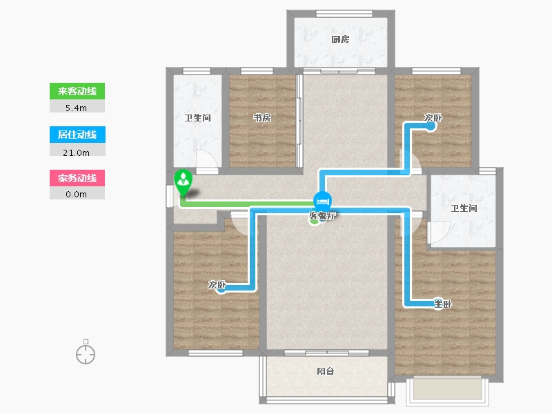 山西省-运城市-金悦华府-116.00-户型库-动静线