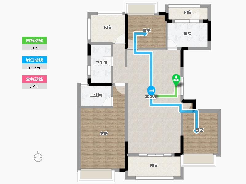 广东省-惠州市-半岛1号-113.07-户型库-动静线