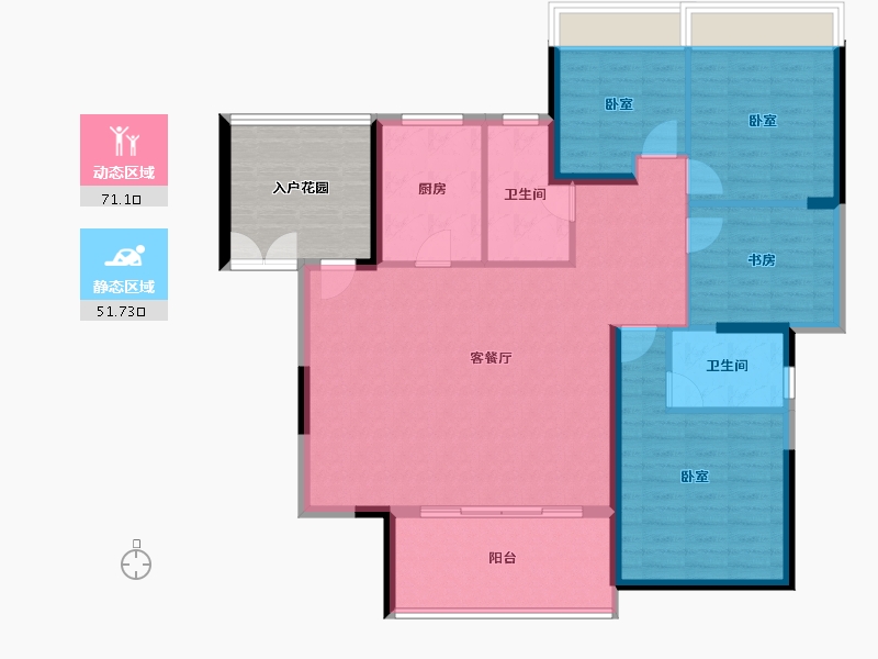 广东省-惠州市-半岛1号-121.63-户型库-动静分区