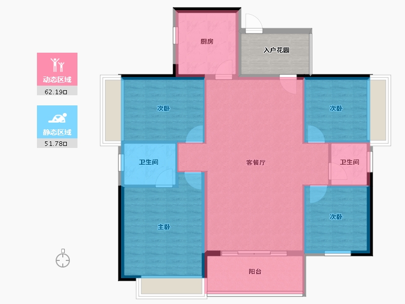 广东省-惠州市-半岛1号-110.15-户型库-动静分区