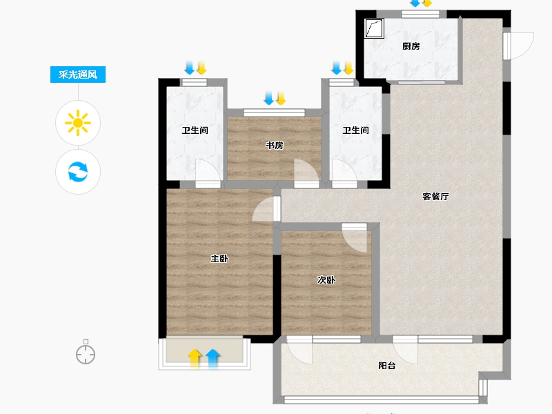 山东省-青岛市-和达铭著-92.01-户型库-采光通风