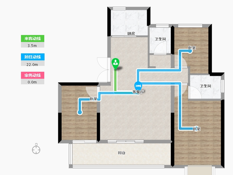 山东省-临沂市-海博·望江府-108.01-户型库-动静线