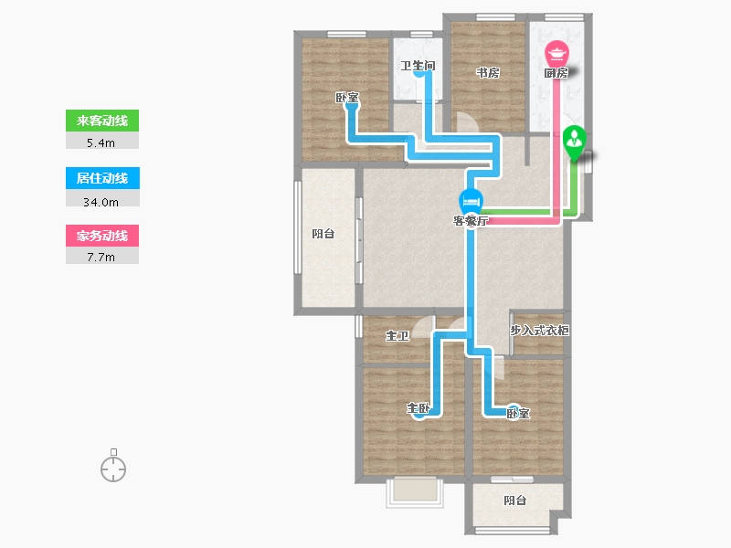 江苏省-徐州市-鑫汉源-123.20-户型库-动静线