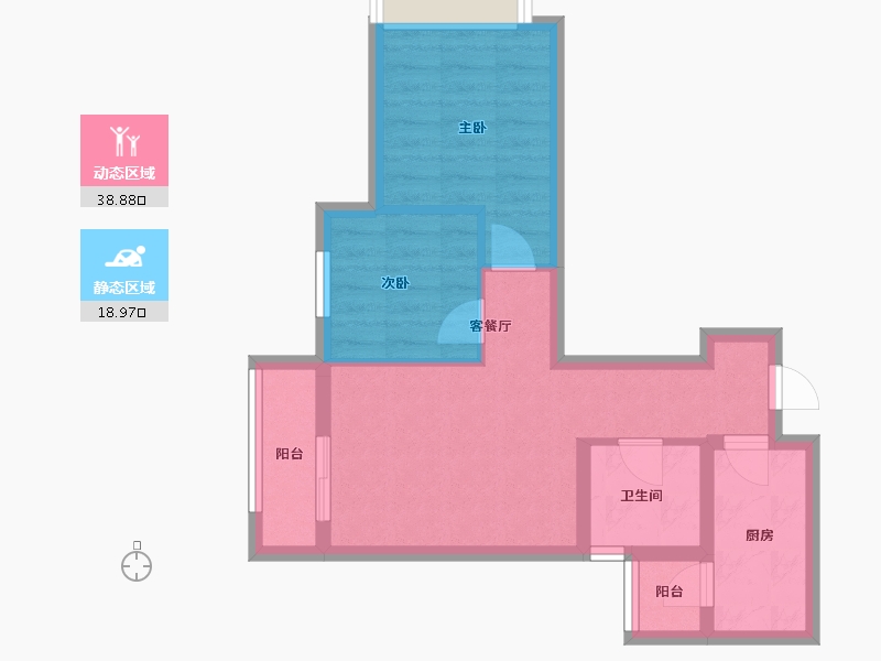 四川省-成都市-城投置地梧桐集-50.41-户型库-动静分区