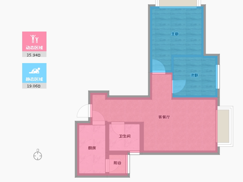 四川省-成都市-城投置地梧桐集-48.00-户型库-动静分区