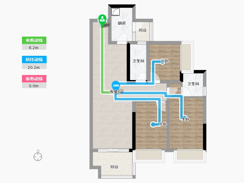 四川省-成都市-锦德天府-78.91-户型库-动静线