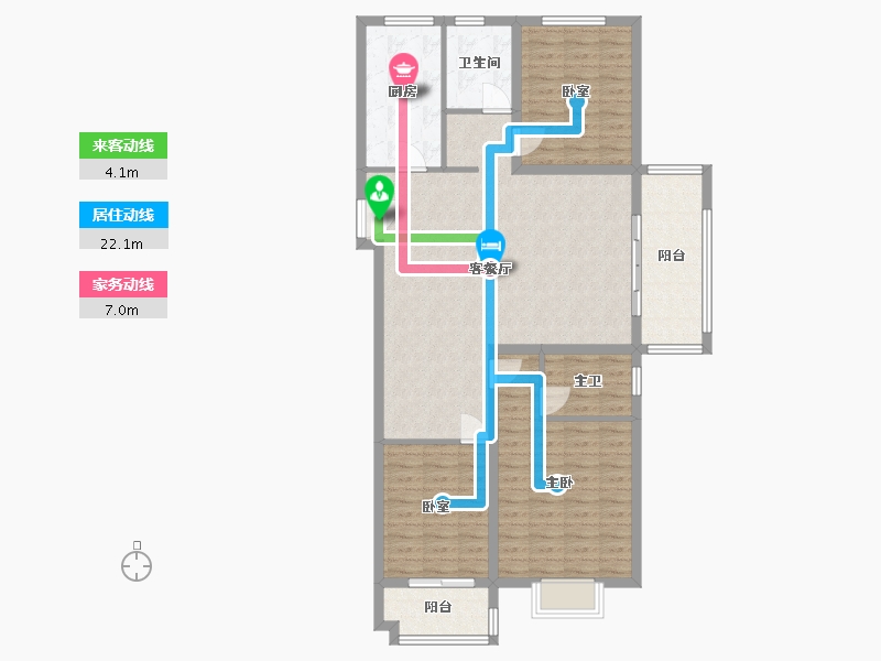 江苏省-徐州市-鑫汉源-112.00-户型库-动静线