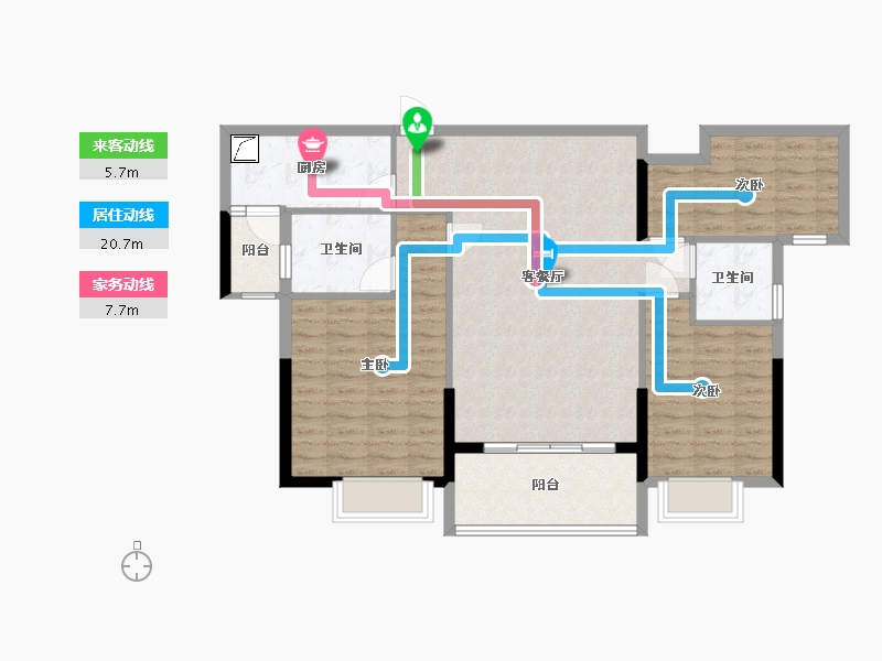 江西省-南昌市-九颂山河-98.00-户型库-动静线