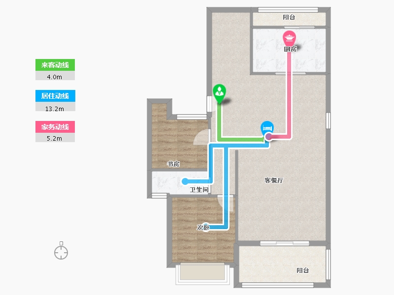 广东省-广州市-御金沙-180.00-户型库-动静线