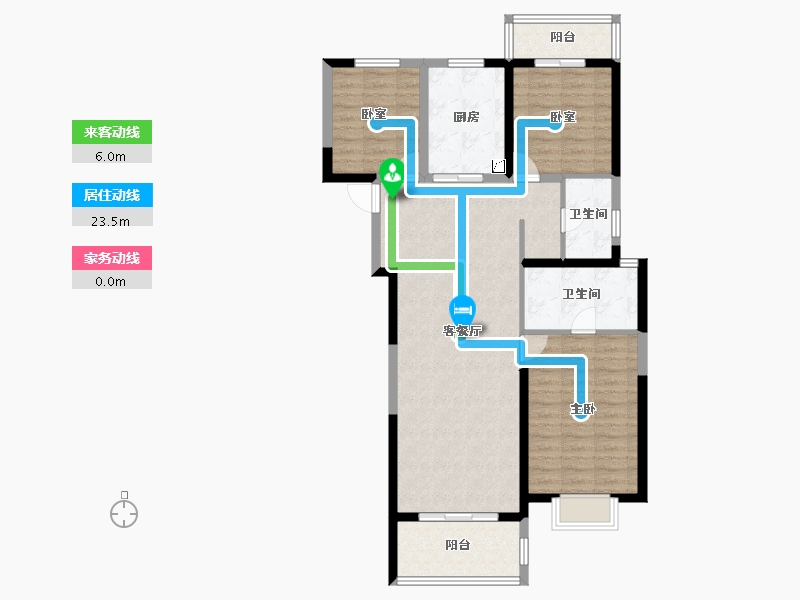 湖北省-武汉市-中建星光城-99.21-户型库-动静线