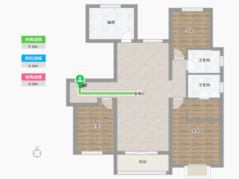 山东省-青岛市-中海红著-100.00-户型库-动静线