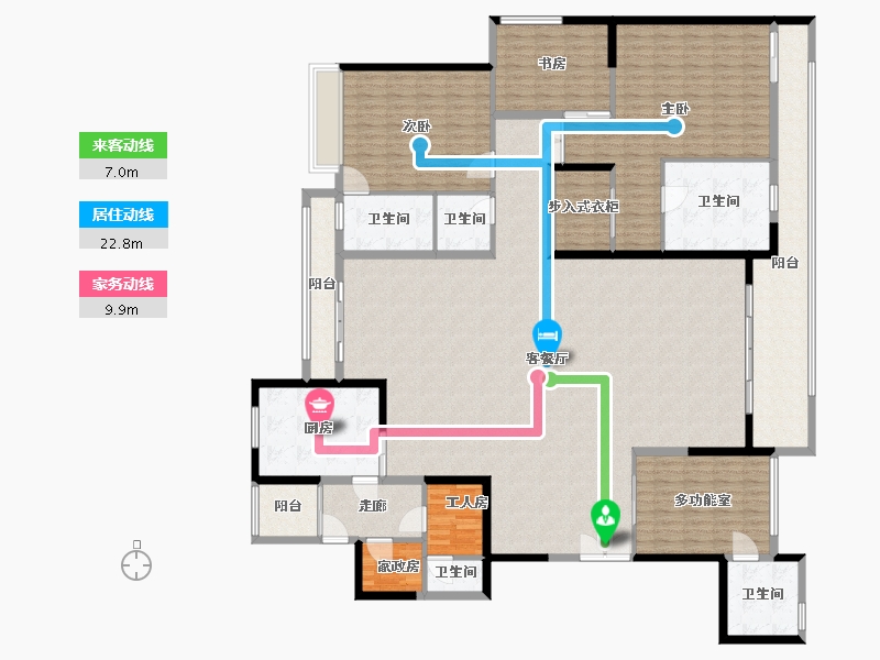 四川省-成都市-伊泰·天骄-260.00-户型库-动静线