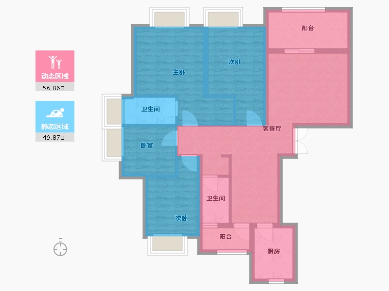 福建省-莆田市-武夷木兰都-108.00-户型库-动静分区