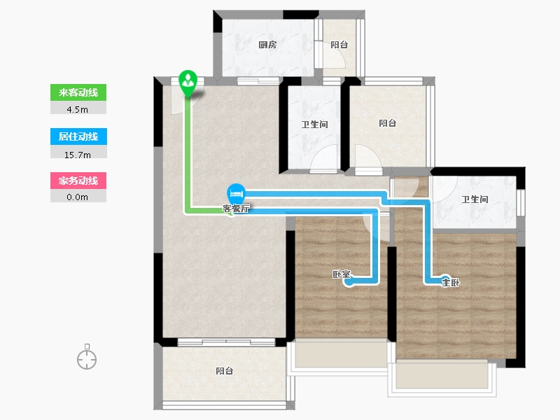 广东省-惠州市-方直彩虹里-78.10-户型库-动静线