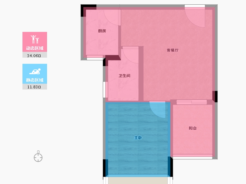 广东省-惠州市-罗浮上善公馆-40.64-户型库-动静分区