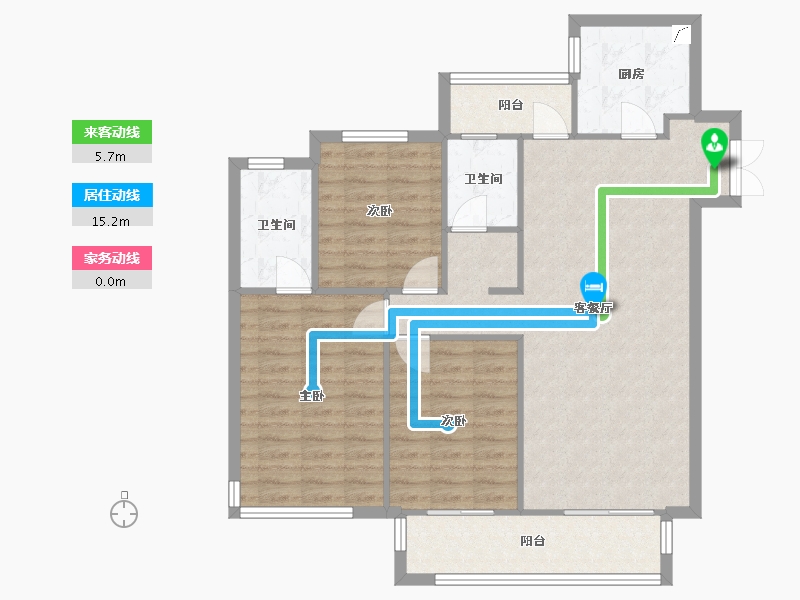 河北省-石家庄市-永威枫林上院-106.00-户型库-动静线