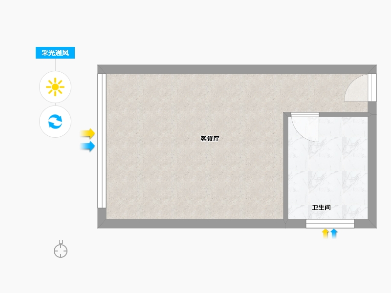 北京-北京市-小区 -25.00-户型库-采光通风
