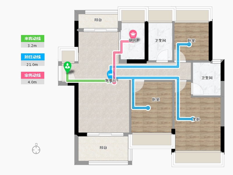 广东省-惠州市-泰丰牧马湖-77.77-户型库-动静线