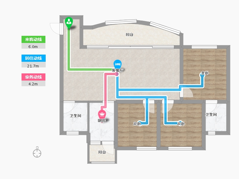 四川省-成都市-天府云城C区-79.22-户型库-动静线