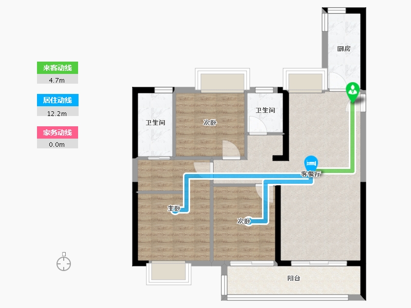 江西省-九江市-国宾府-83.00-户型库-动静线