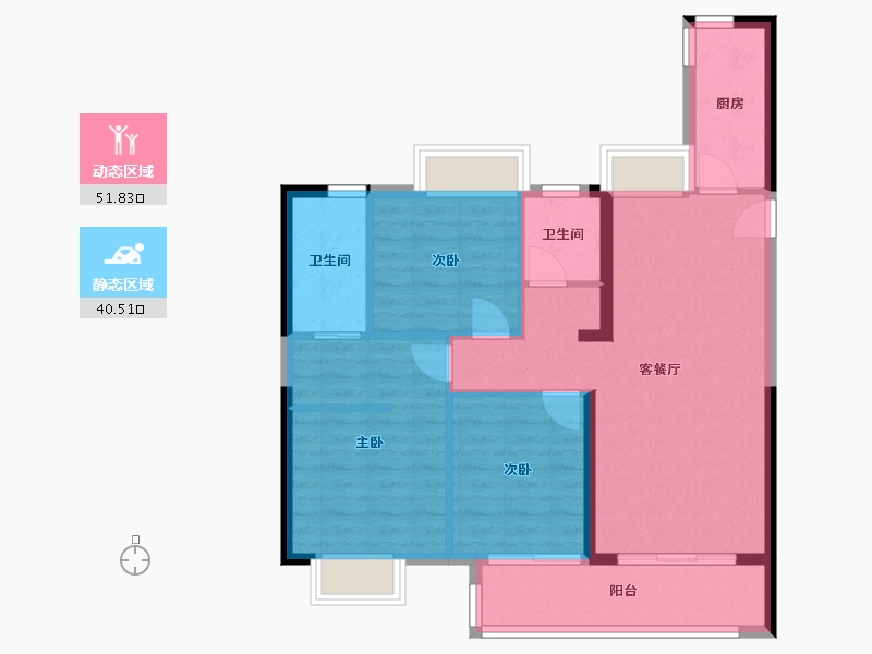 江西省-九江市-国宾府-83.00-户型库-动静分区