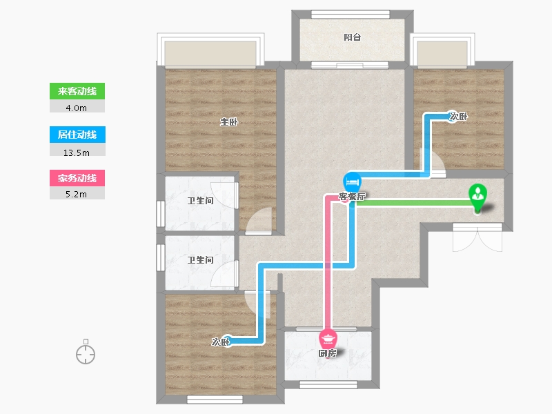 河北省-保定市-御景蓝郡-120.00-户型库-动静线