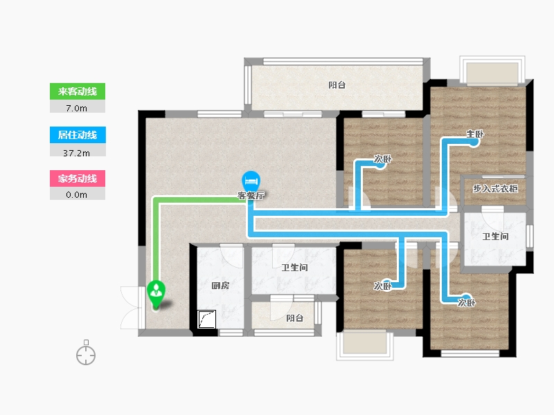 四川省-成都市-川发天府上城-117.00-户型库-动静线