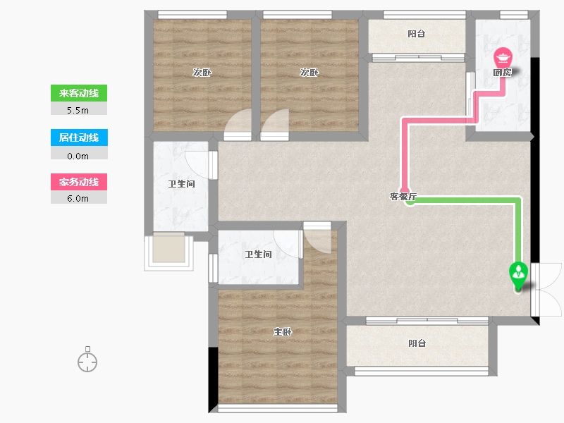 四川省-成都市-锦利锦悦府-92.12-户型库-动静线