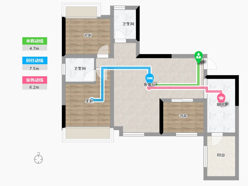 四川省-成都市-大邑金融中心-72.26-户型库-动静线