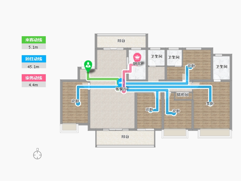 四川省-成都市-高投新悦府-159.60-户型库-动静线