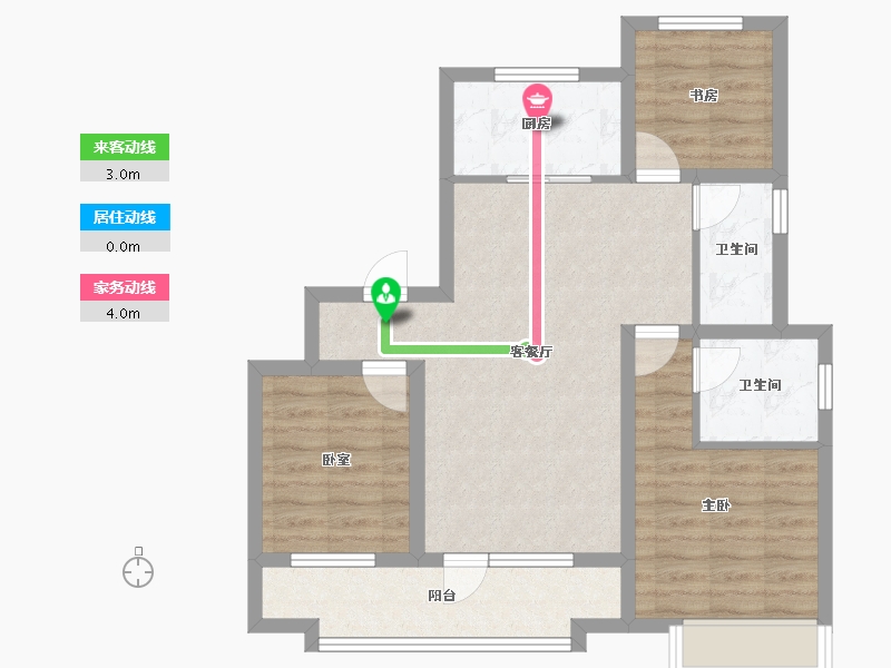 山东省-青岛市-西海岸创新科技城-74.06-户型库-动静线