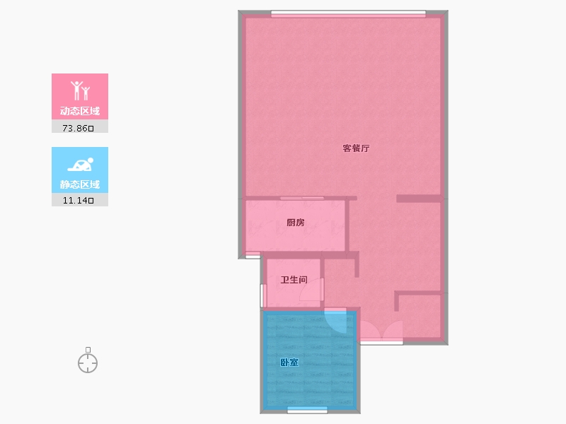 陕西省-渭南市-绿地金融城-126.00-户型库-动静分区