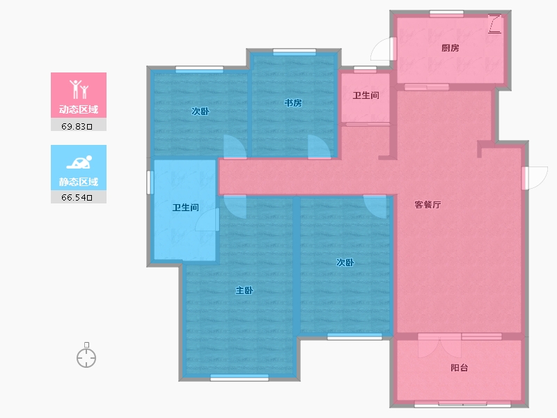 江西省-南昌市-当代国际MOMA-148.00-户型库-动静分区