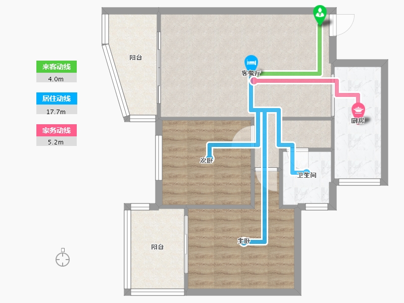 河北省-石家庄市-心海假日-77.80-户型库-动静线