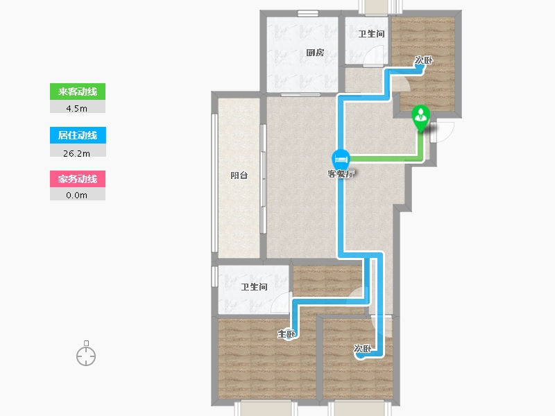 云南省-昆明市-俊发未来城-98.39-户型库-动静线