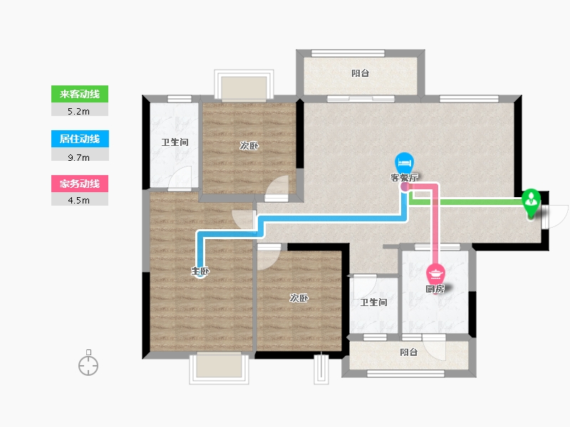 四川省-成都市-观澜东著-98.24-户型库-动静线