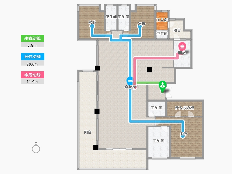 云南省-昆明市-中国铁建西派国樾-288.00-户型库-动静线