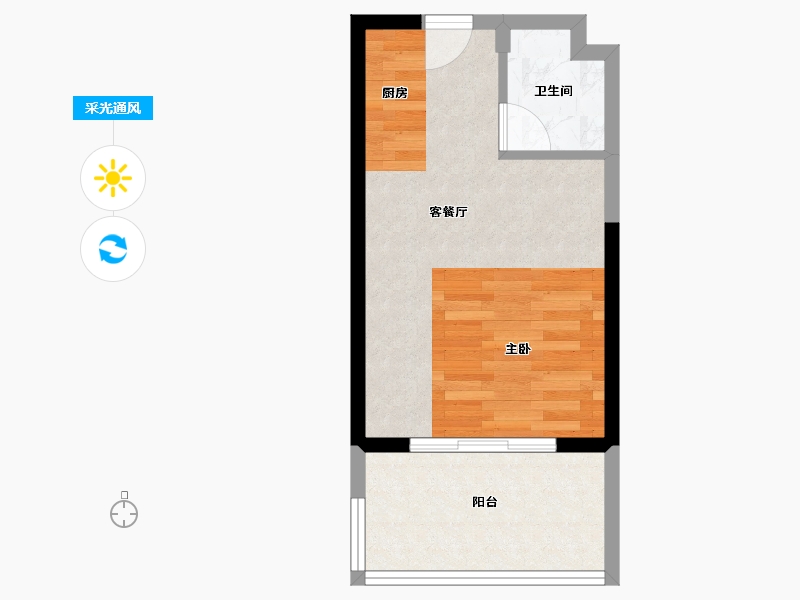 广东省-惠州市-星河山海半岛-34.63-户型库-采光通风