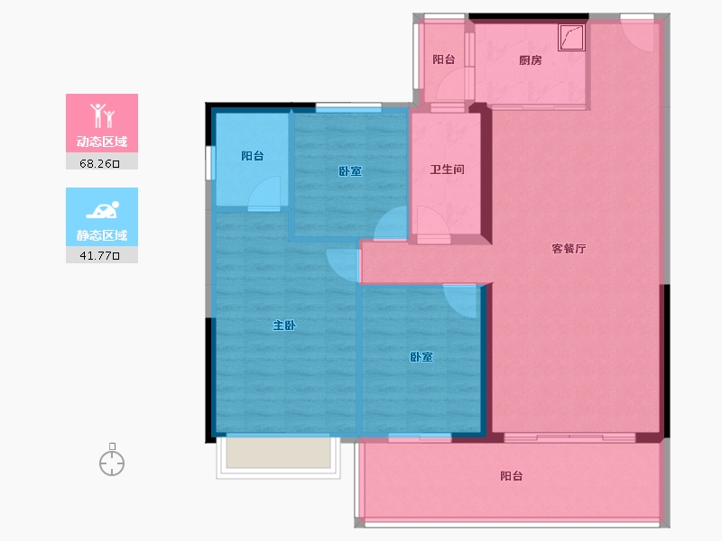 广东省-惠州市-御水龙庭-99.28-户型库-动静分区