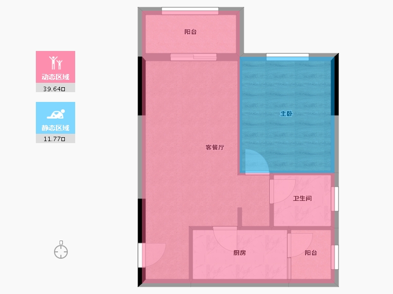 四川省-成都市-观澜东著-46.04-户型库-动静分区