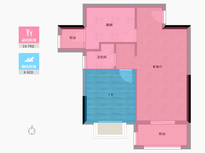 四川省-成都市-观澜东著-44.23-户型库-动静分区