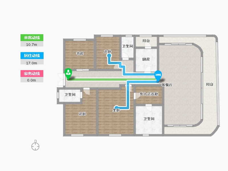 四川省-成都市-麓湖生态城-195.32-户型库-动静线