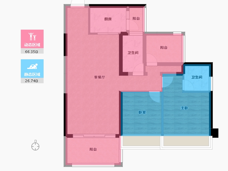 广东省-惠州市-联运尚景雅园-82.87-户型库-动静分区