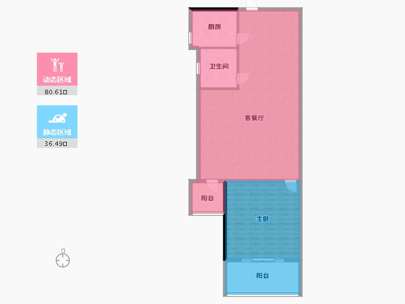 广东省-深圳市-科裕新村-108.00-户型库-动静分区