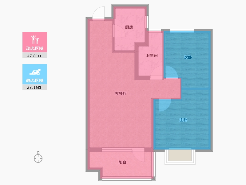 山东省-烟台市-瑞东瑞学府-63.01-户型库-动静分区