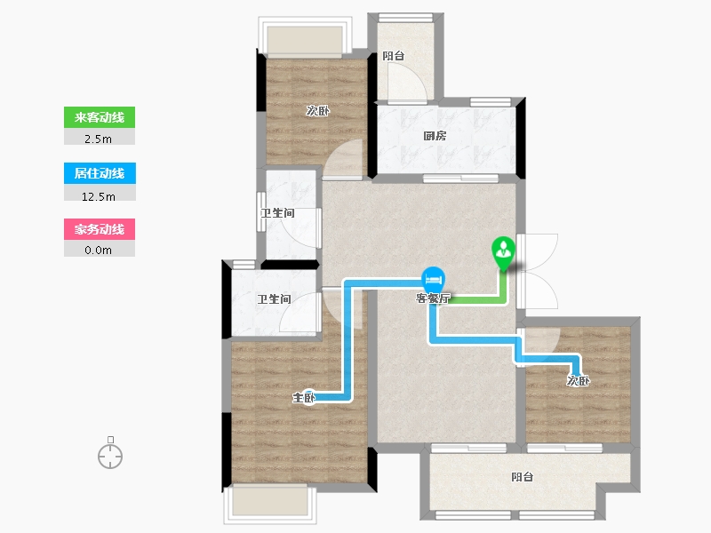 四川省-成都市-东原中业印江洲-88.01-户型库-动静线