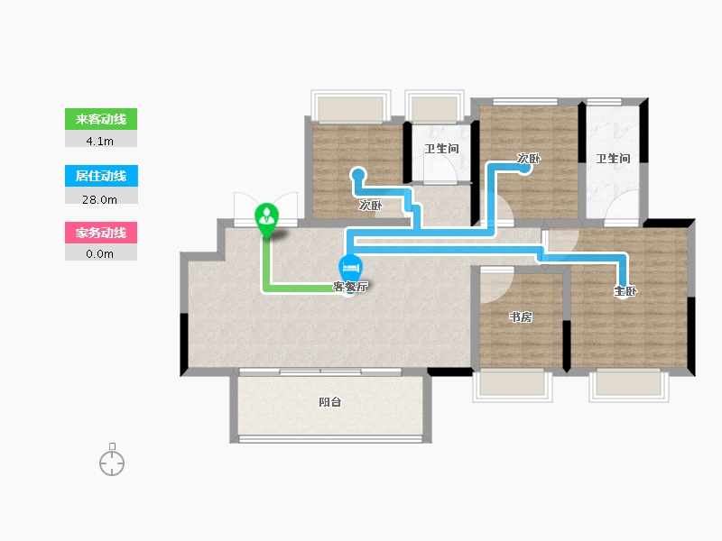 四川省-成都市-东原中业印江洲-112.00-户型库-动静线