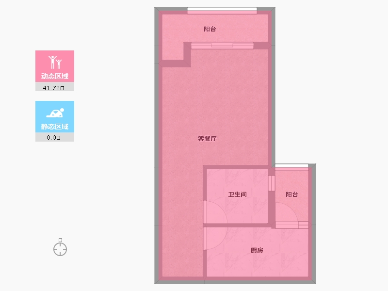 重庆-重庆市-恒大云邸-36.44-户型库-动静分区