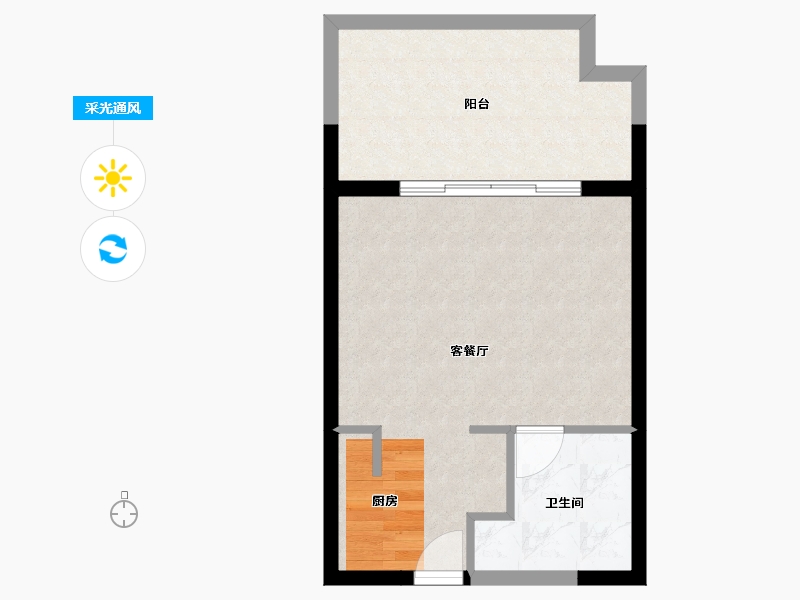 广东省-惠州市-卓越御山海-41.82-户型库-采光通风