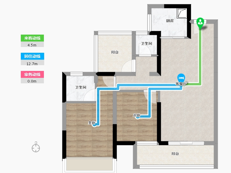 广东省-惠州市-中交和风春岸-68.07-户型库-动静线